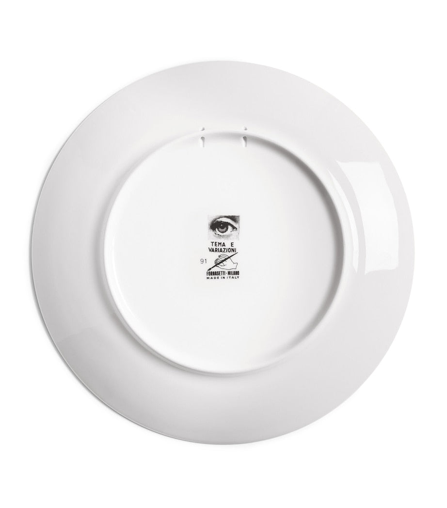 Fornasetti Tema e Variazioni No. 91 Wall Plate (26cm)