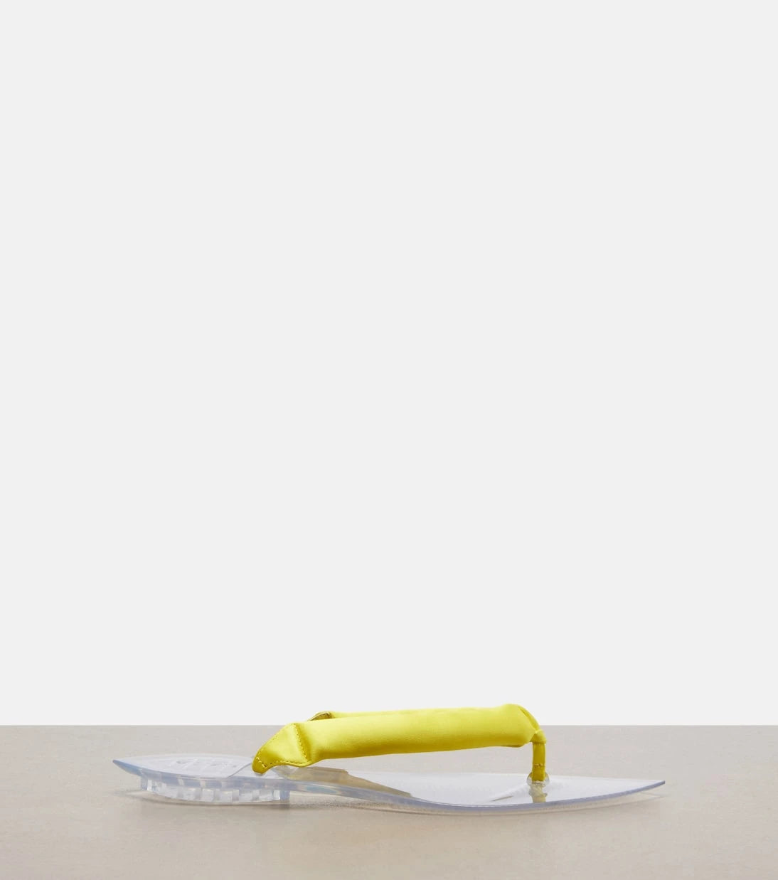 Alaïa - Invisible satin thong sandals