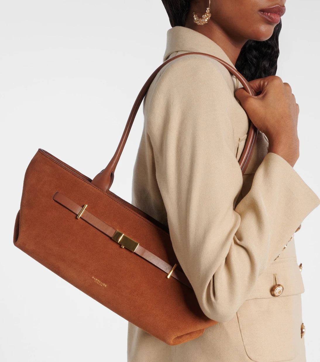 DeMellier - New York suede shoulder bag