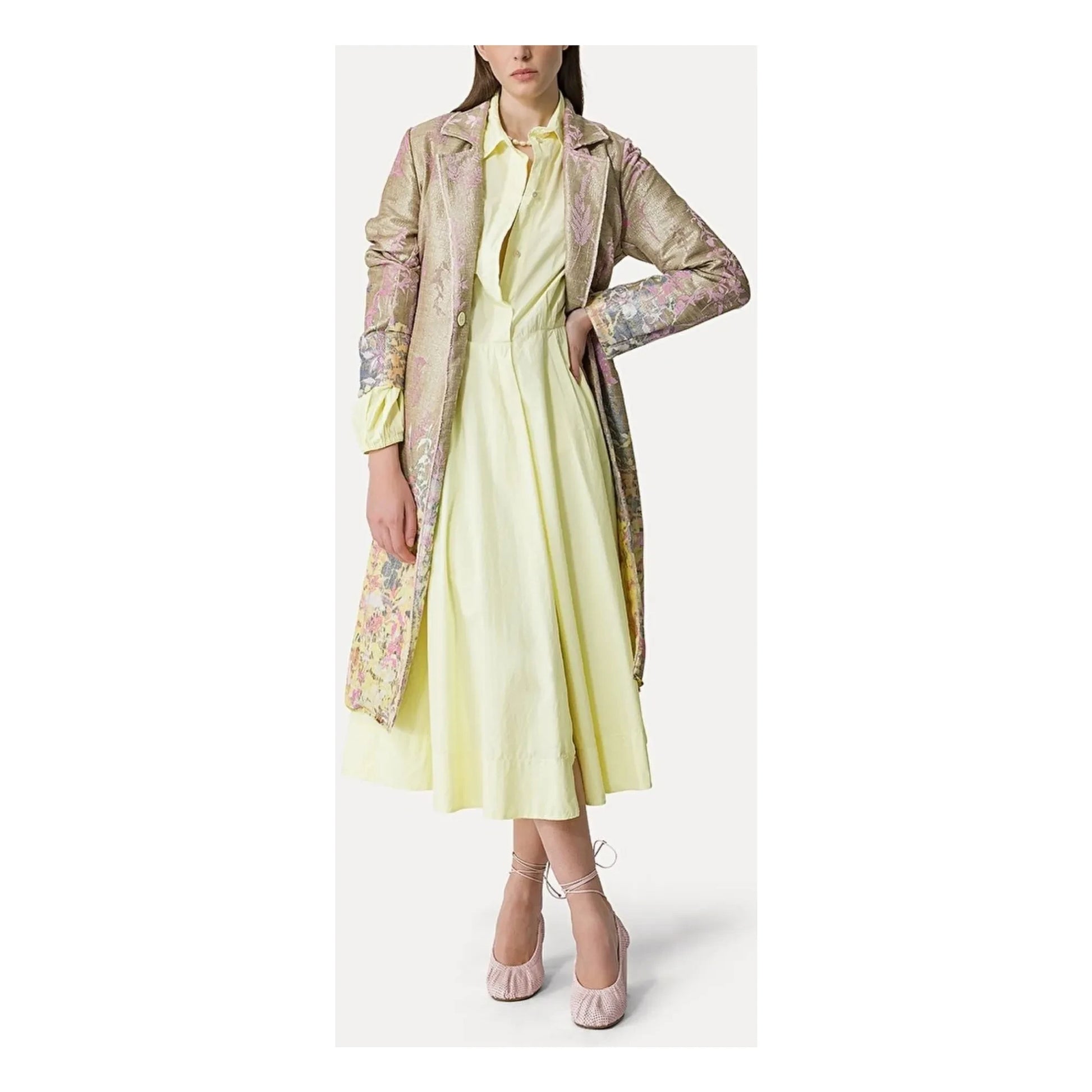 Forte Forte - Cotton Poplin Dress | Yellow
