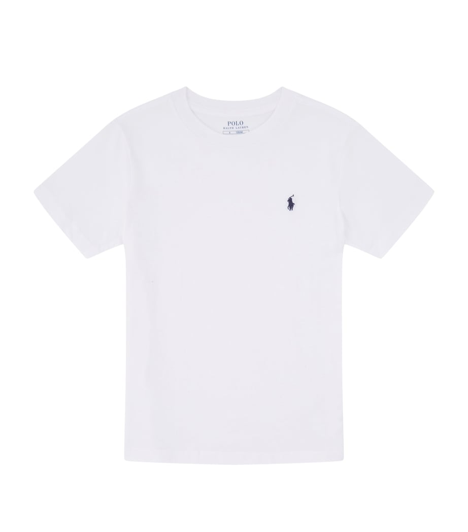 Ralph Lauren Kids Logo Embroidered T-Shirt (5-7 Years)