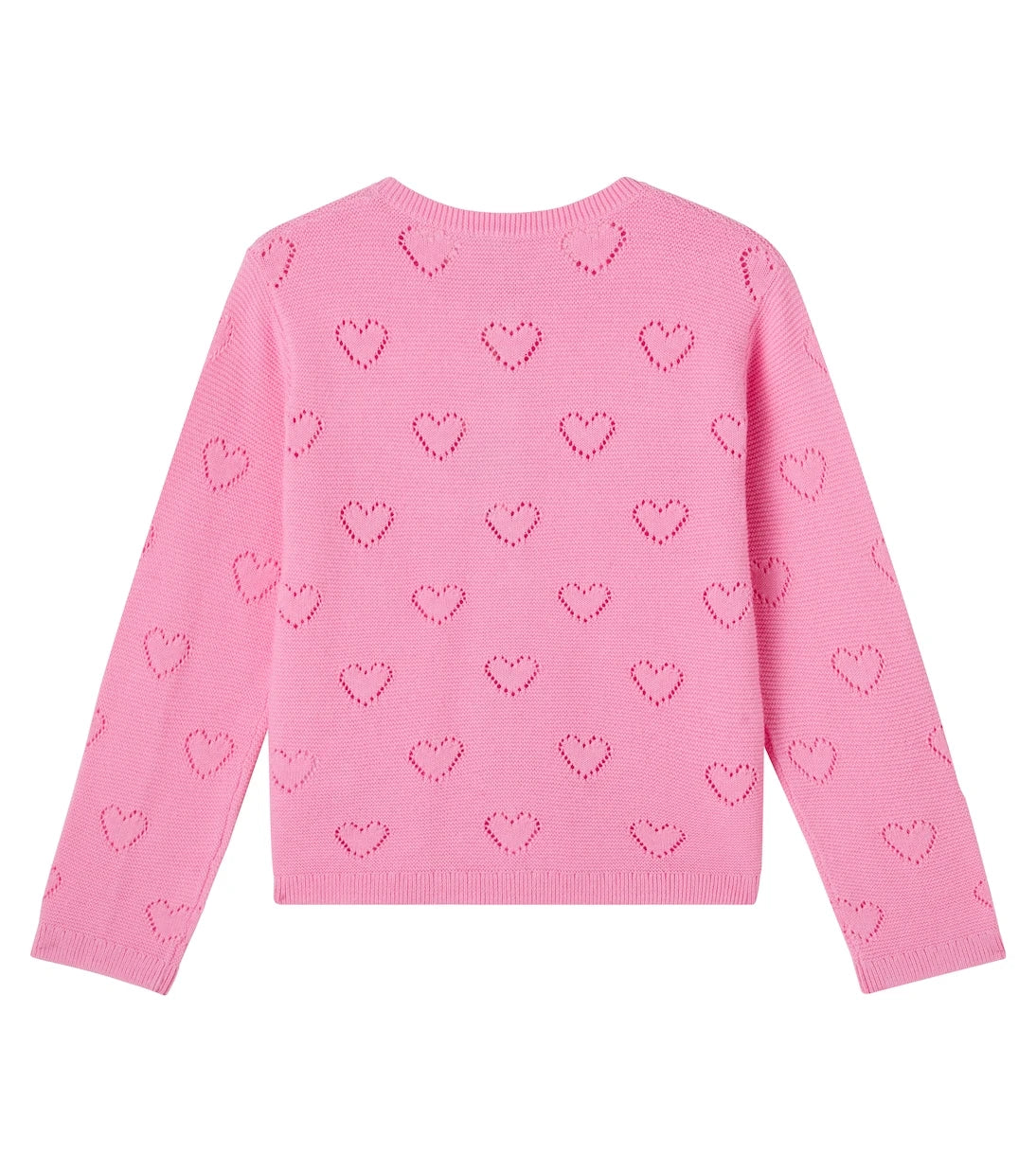Bonton - Lilou open-knit cotton cardigan