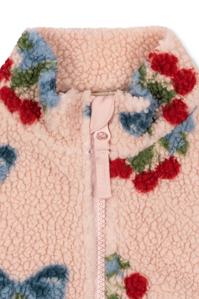 Детско яке Konges Sløjd JODY TEDDY JACKET GRS