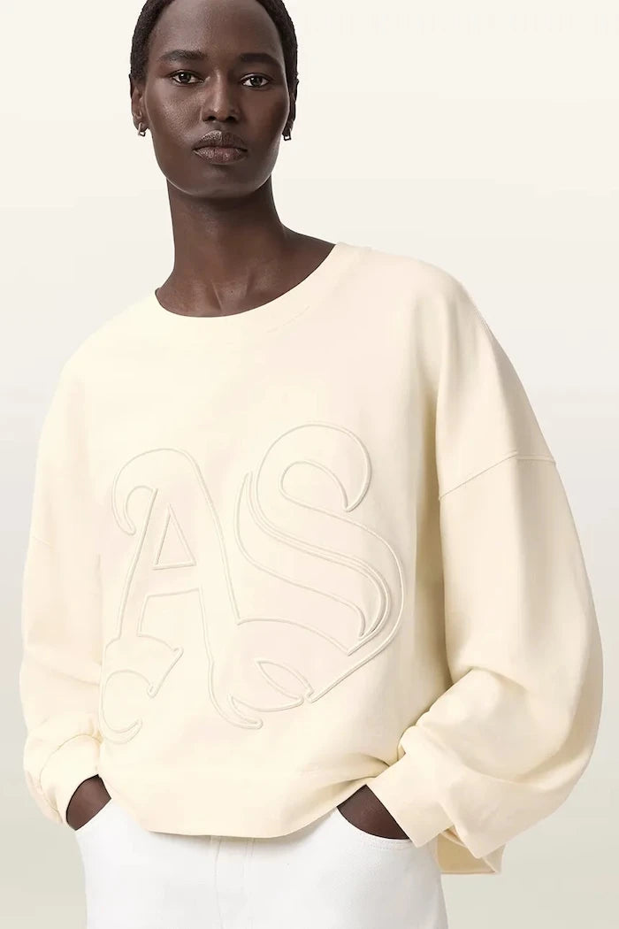 Памучен суичър AllSaints LILA
