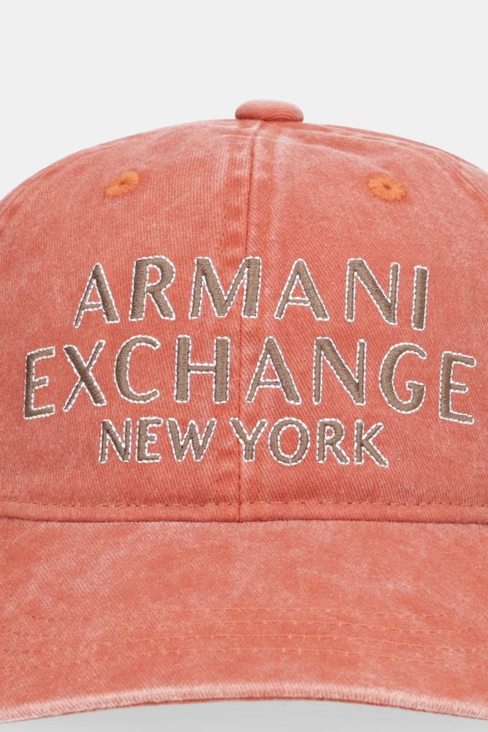 Armani Exchange Pamuklu Vizörlü Şapka