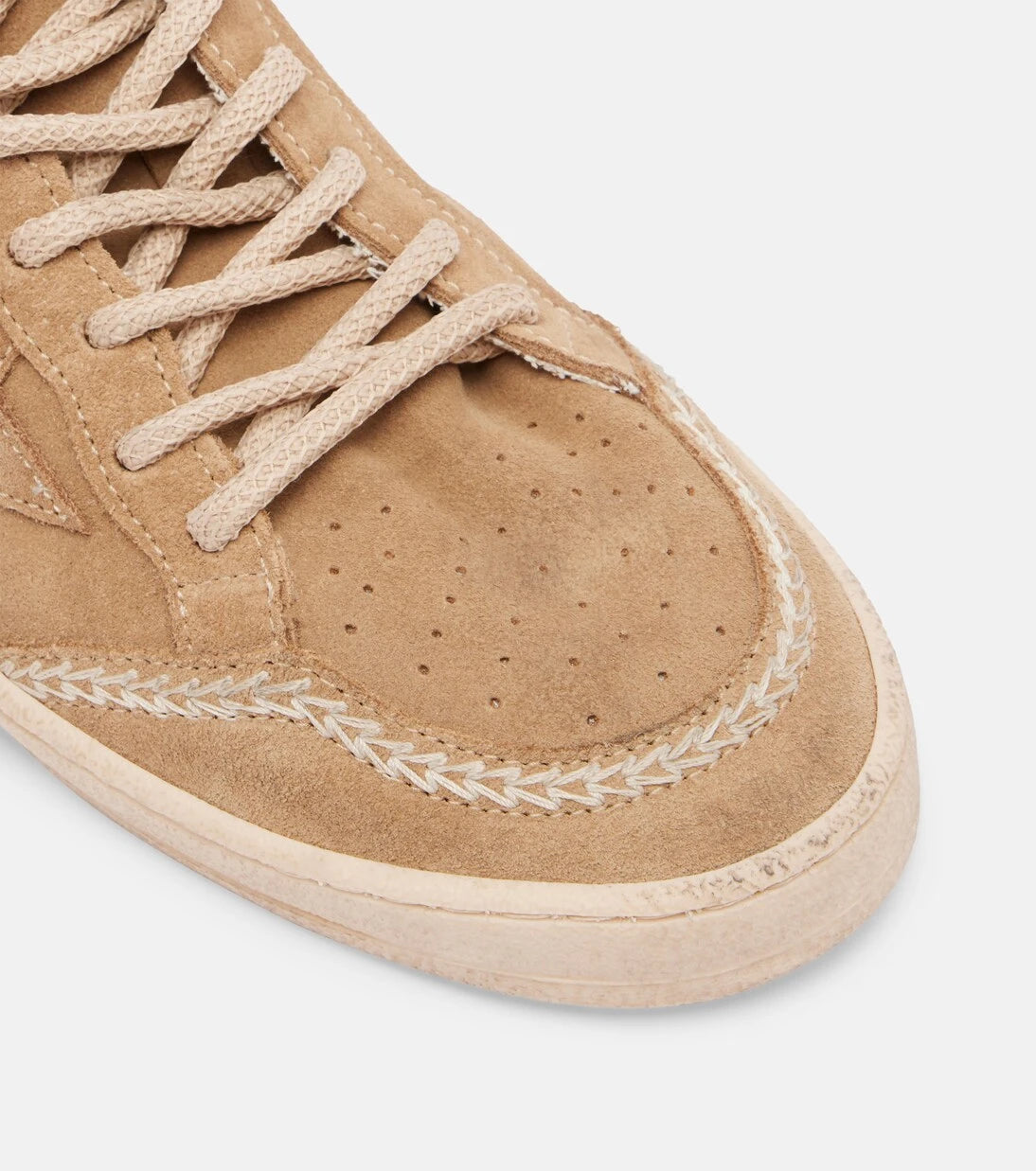 Golden Goose - Ball Star embroidered suede sneakers