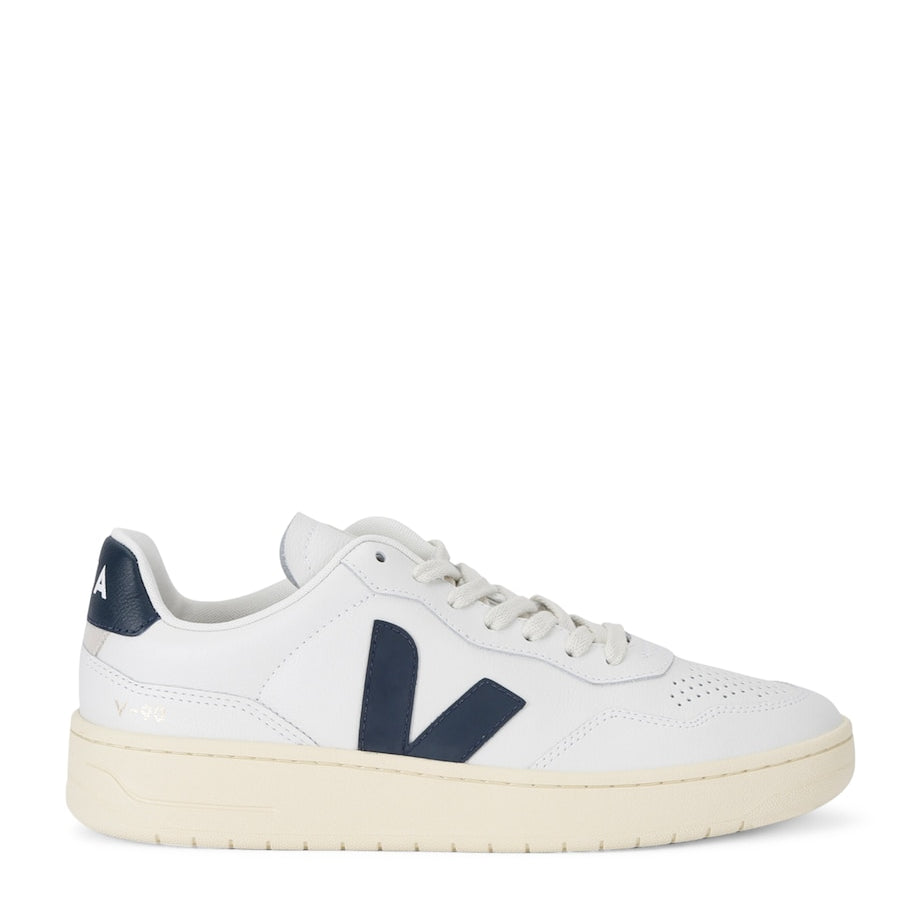 Leather V-90 Sneakers