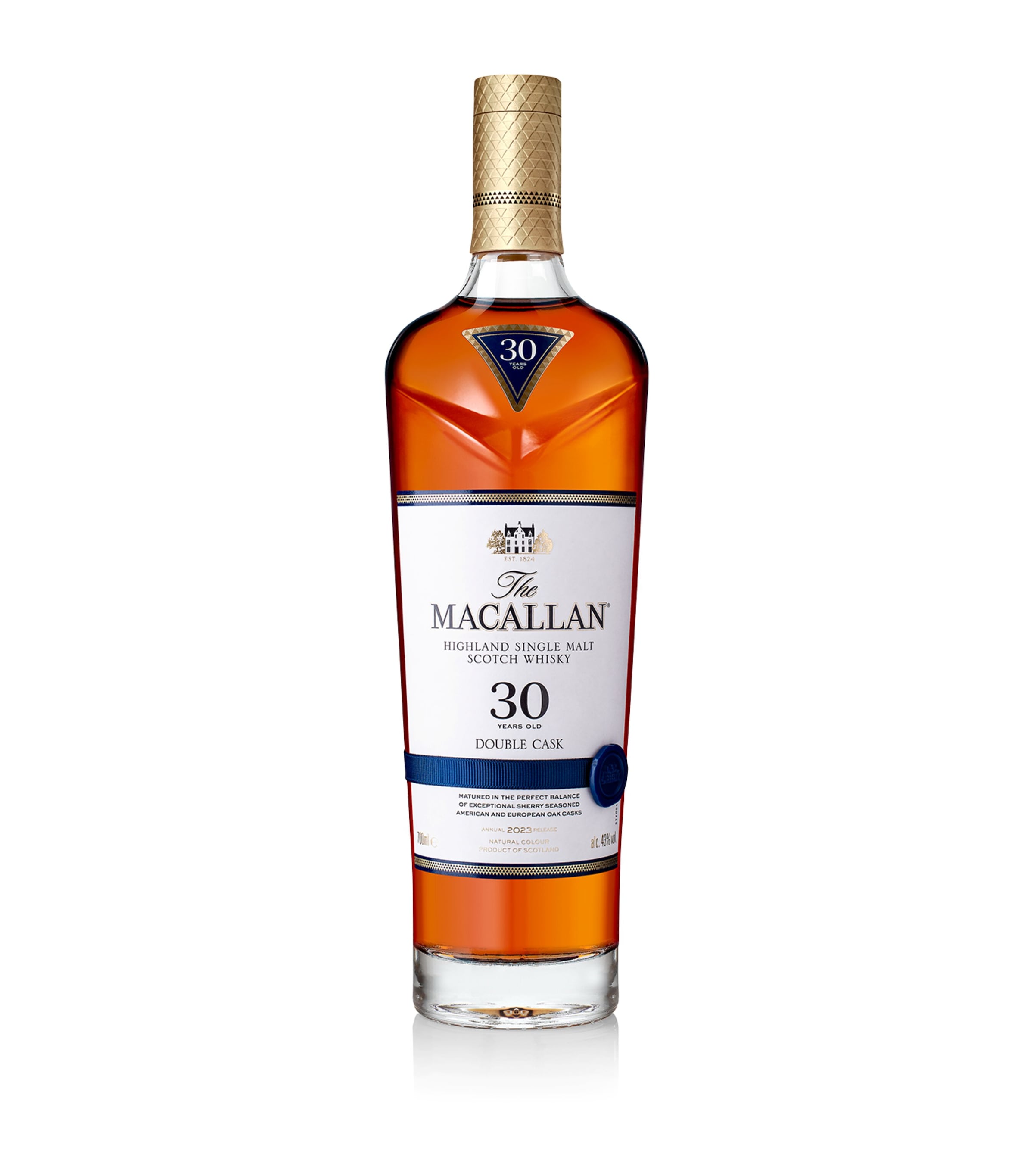 The Macallan Double Cask 30-Year-Old Single Malt Scotch Whisky (70cl)