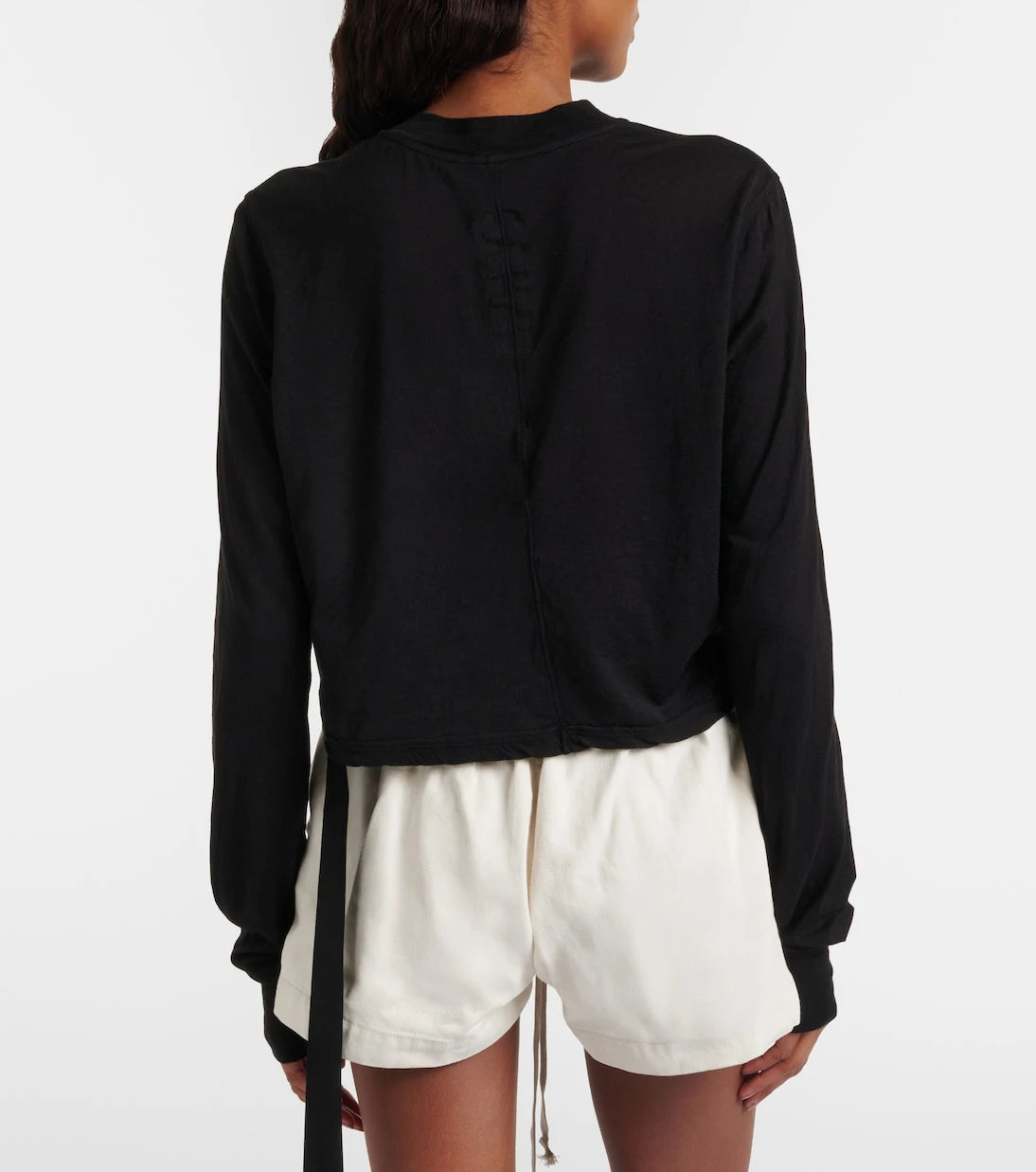 Rick Owens - Belted cotton jersey T-shirt