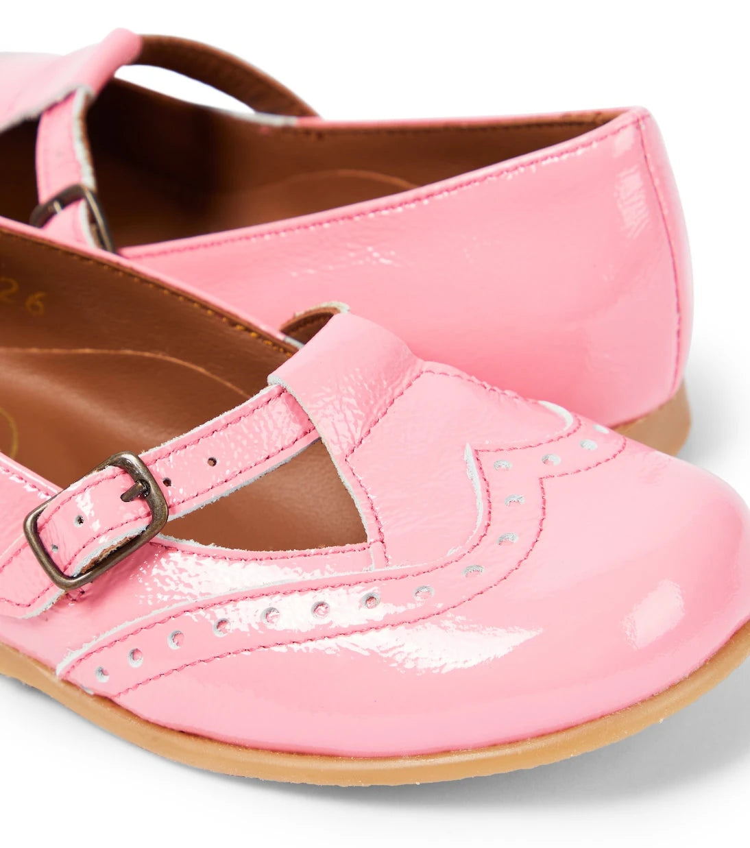 PèPè - Nappalak patent leather sandals