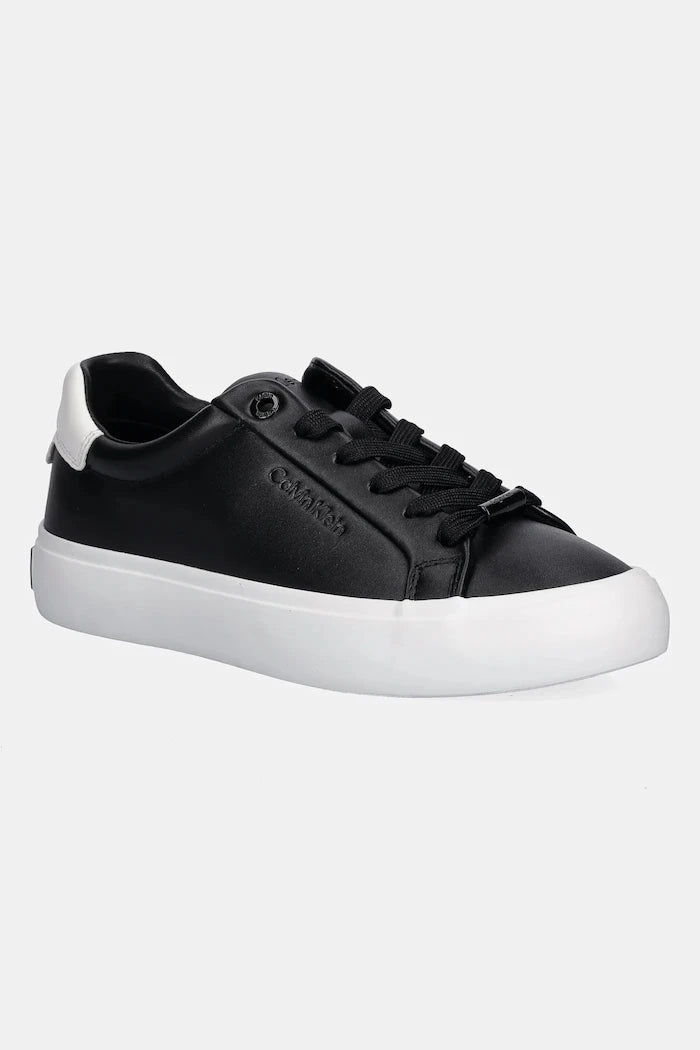 Calvin Klein Bağcıklı Deri Sneaker LTH CK