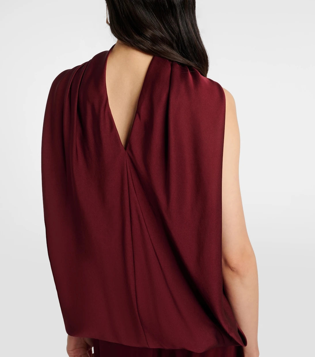 Simkhai - Scarlett caped satin top