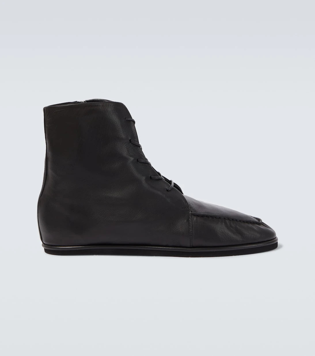 Auralee - Leather Derby boots