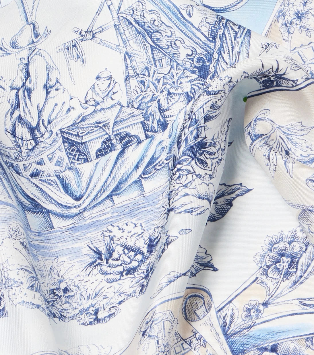 Ferragamo - Printed silk scarf