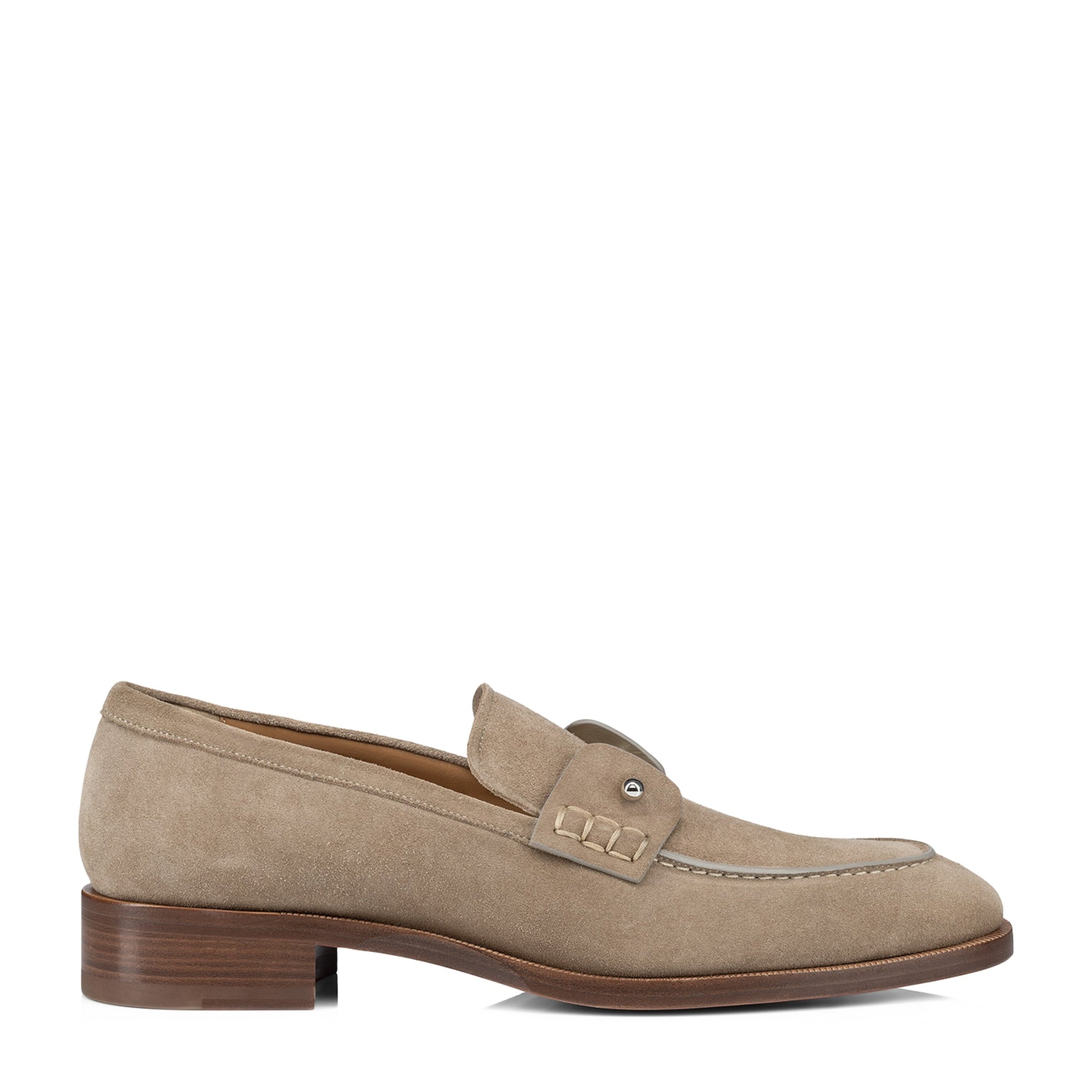 Christian Louboutin Chambelimoc Suede Loafers