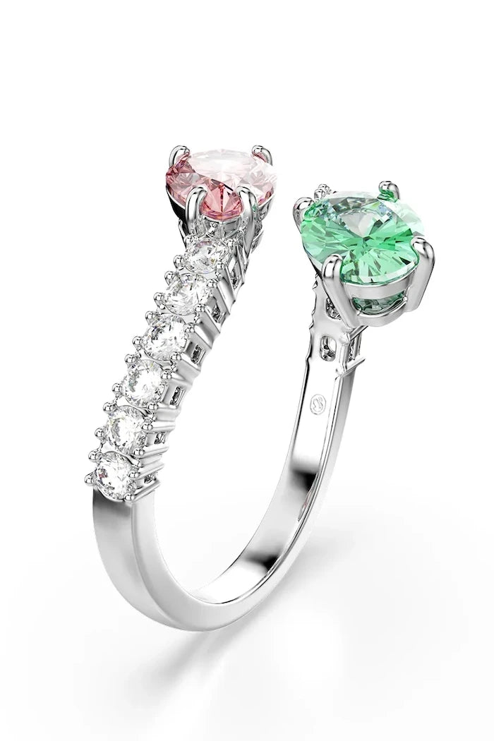 Swarovski metal kadın yüzük, Swarovski kristalli, Ariana Grande x Swarovski