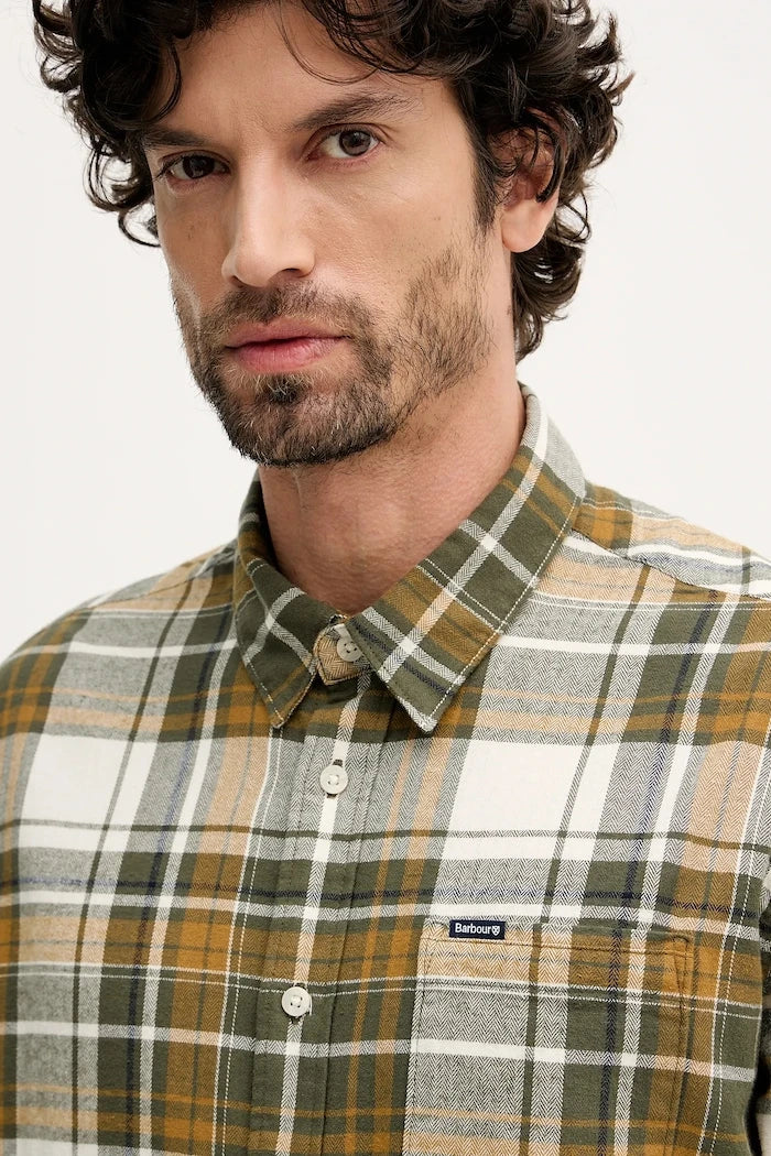 Памучна риза Barbour Malham