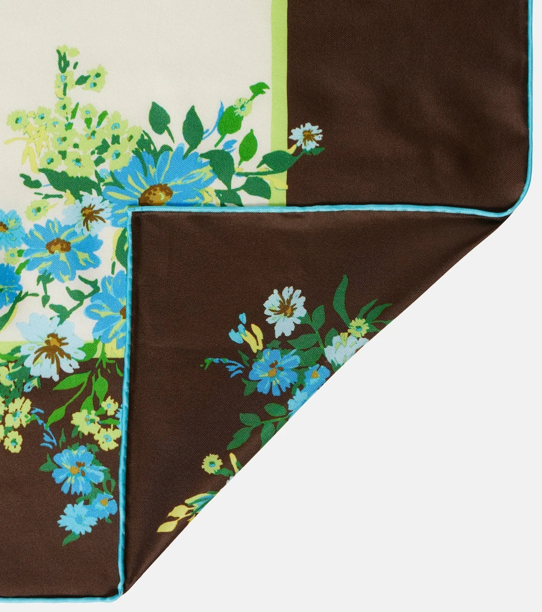 Alémais - Floral silk scarf