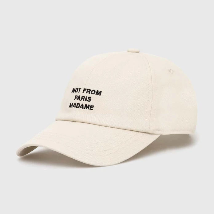 Памучна шапка с козирка Drôle de Monsieur La Casquette Slogan