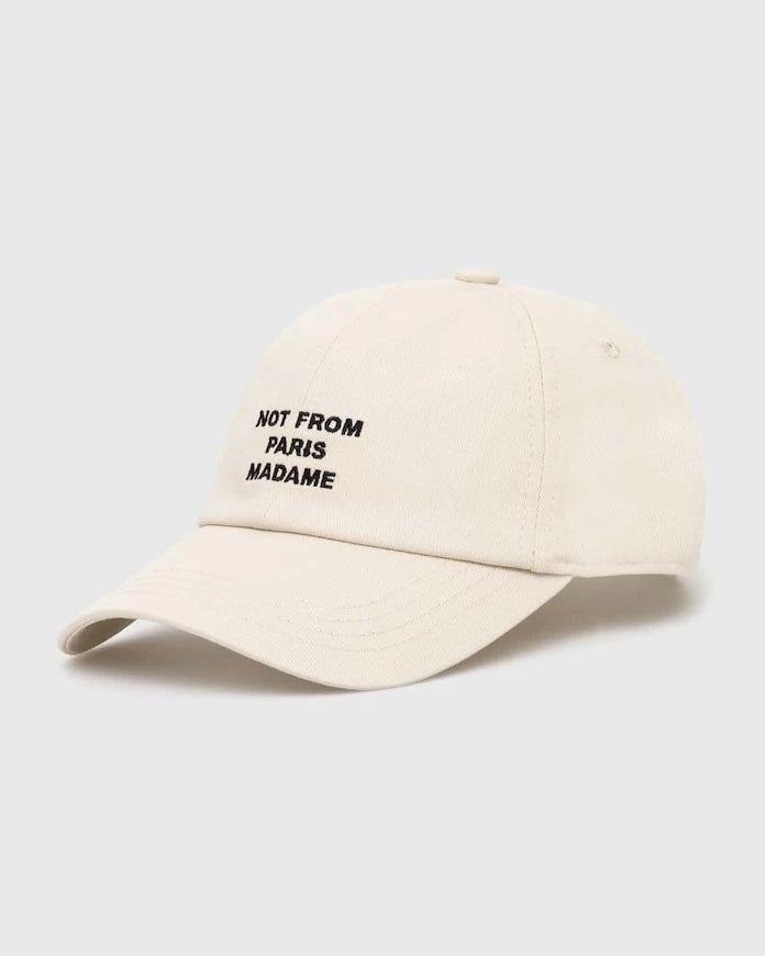 Drôle de Monsieur La Casquette Slogan Pamuklu Vizörlü Şapka
