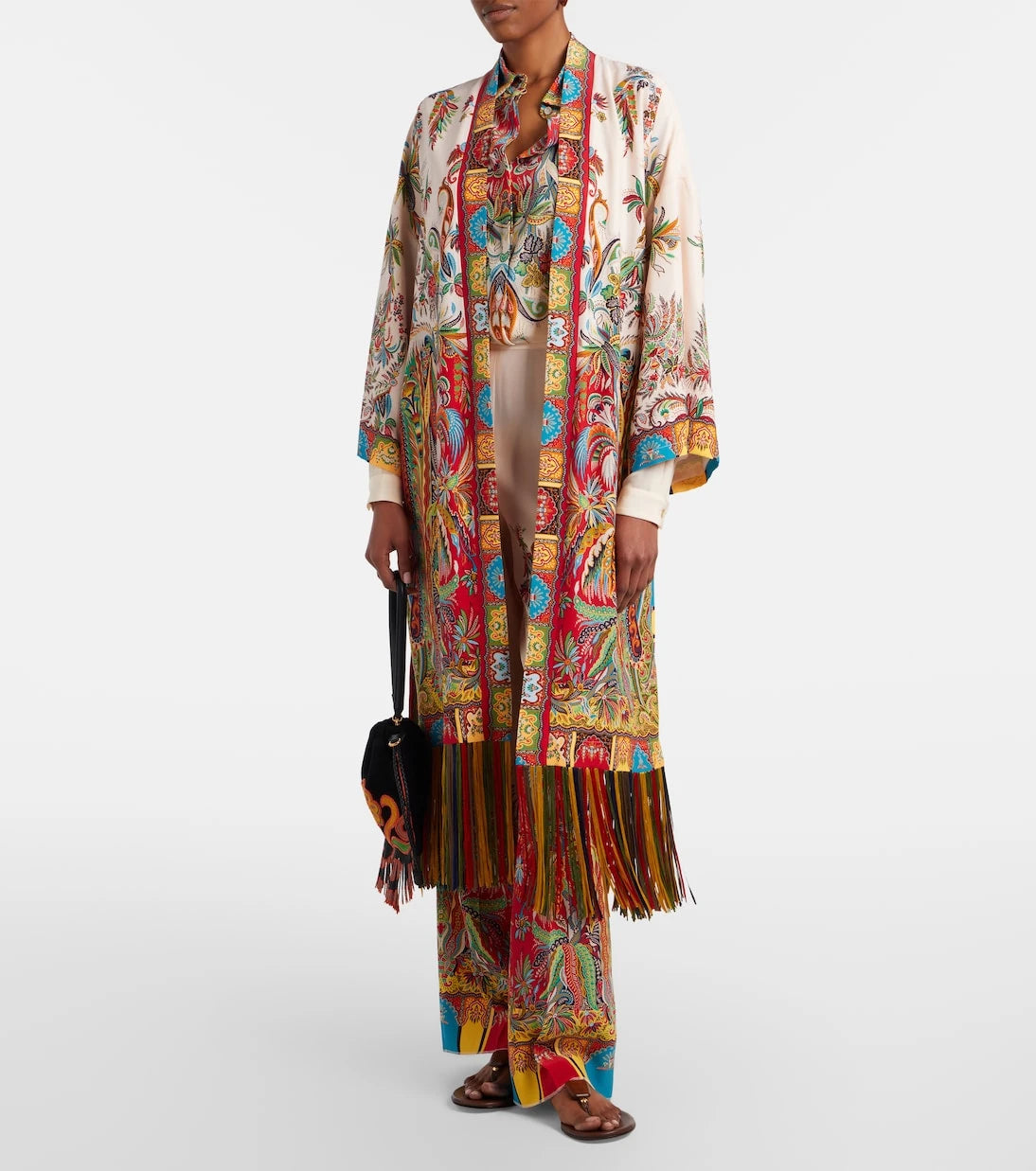 Etro - Paisley silk kaftan