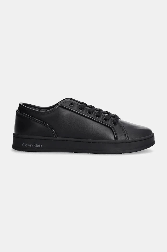 Кожени маратонки Calvin Klein LOW TOP LACE UP PIPING