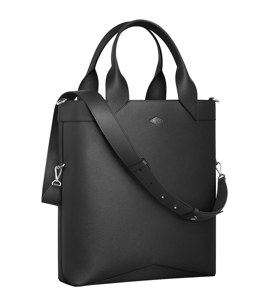Cartier Small Leather Losange Tote Bag