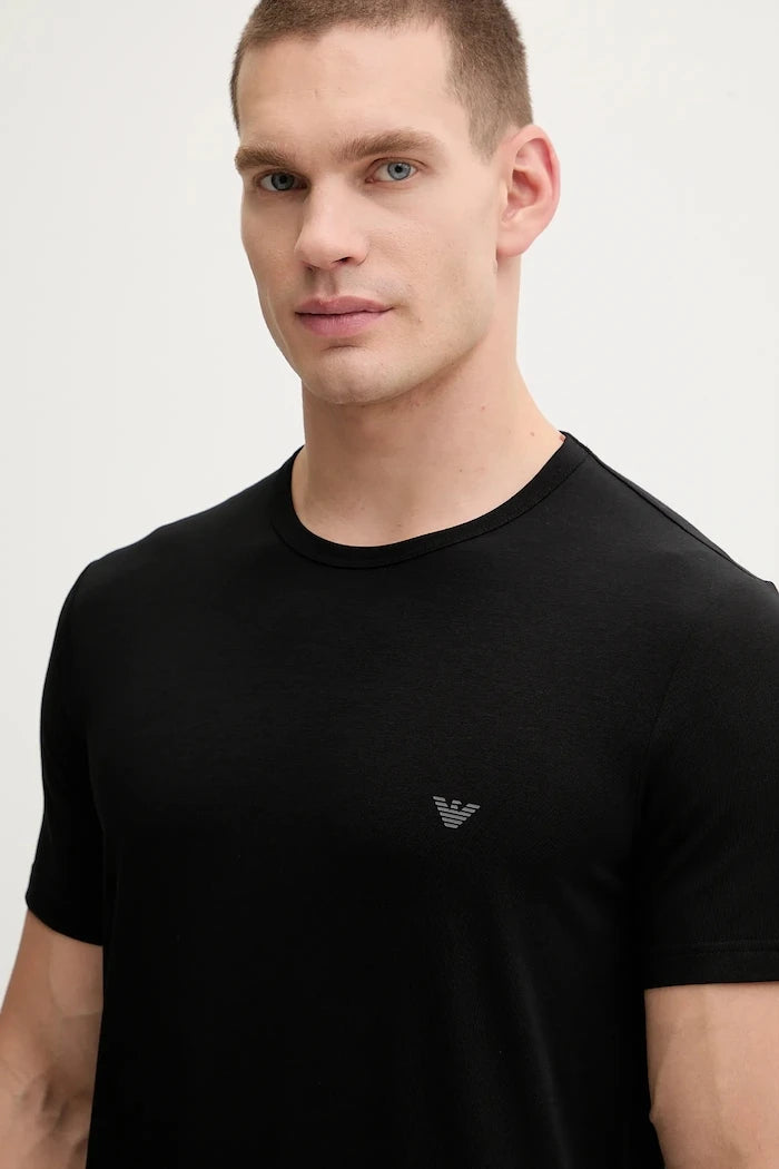 Emporio Armani Underwear basic erkek pamuk ve elastan tişört 2 adet