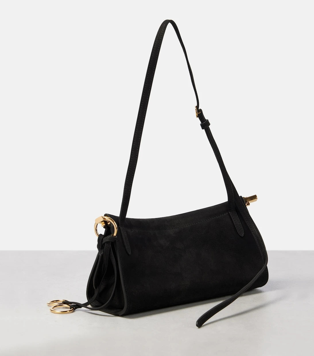 Alaïa - حقيبة كتف Le Click East West الصغيرة