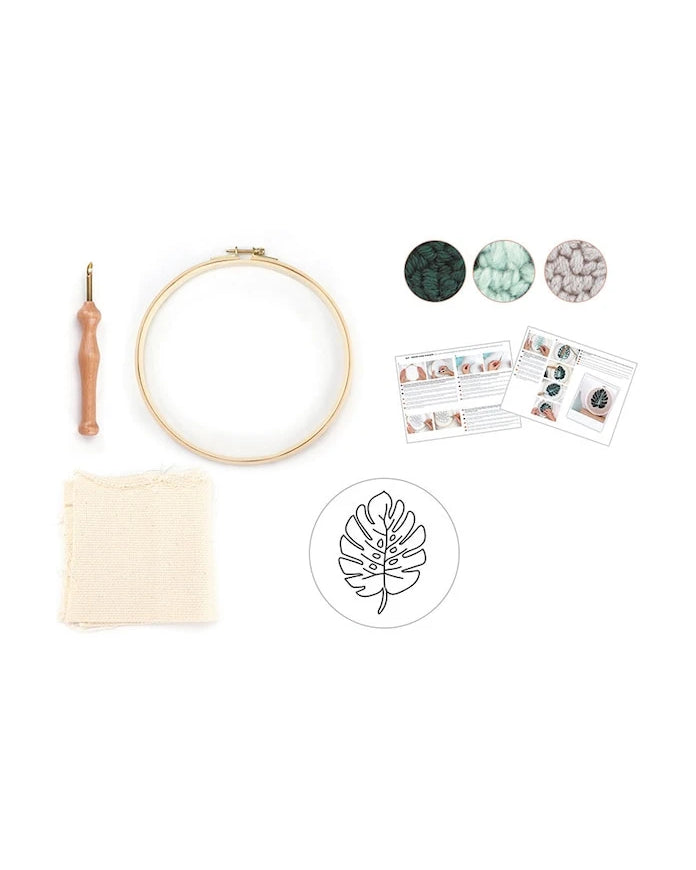 Graine Creative Комплект за бродиране Tropical Leaf