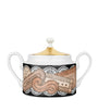 Fornasetti 175 Anniversary Edition Porcelain Biscotti Sugar Bowl