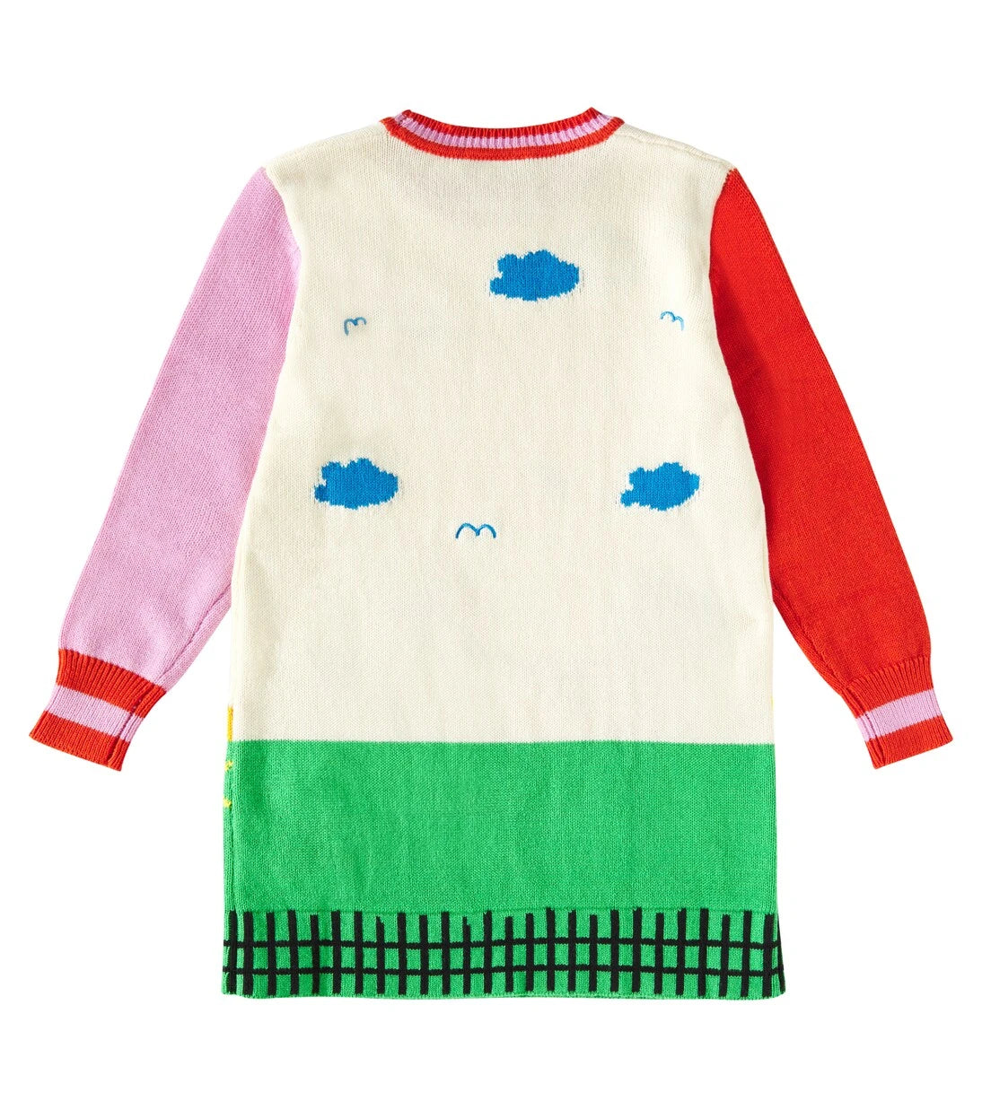 Stella McCartney Kids - Cotton and wool sweater dress