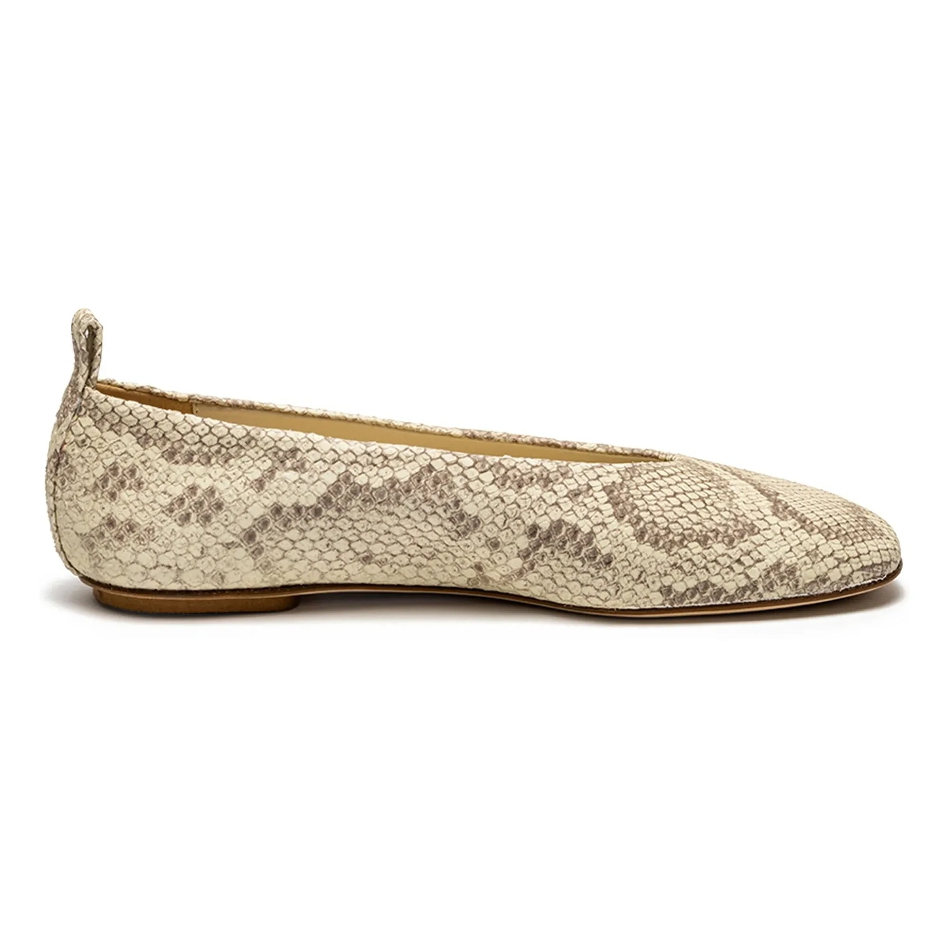 Odare - Bobette Python ballerinas | Grey