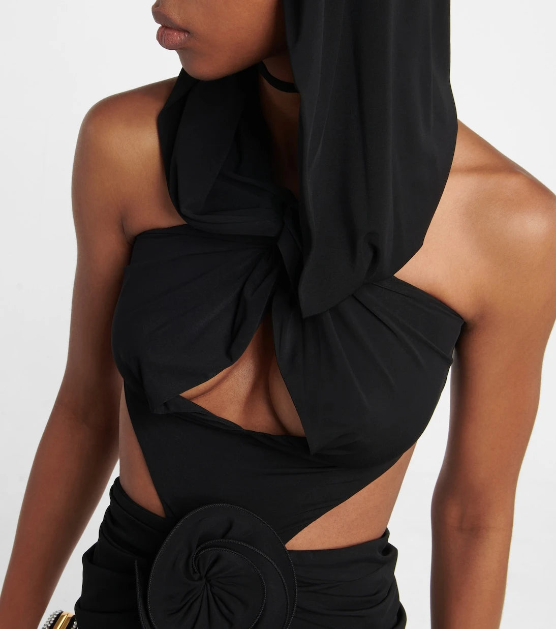 Magda Butrym - Hooded cutout midi dress