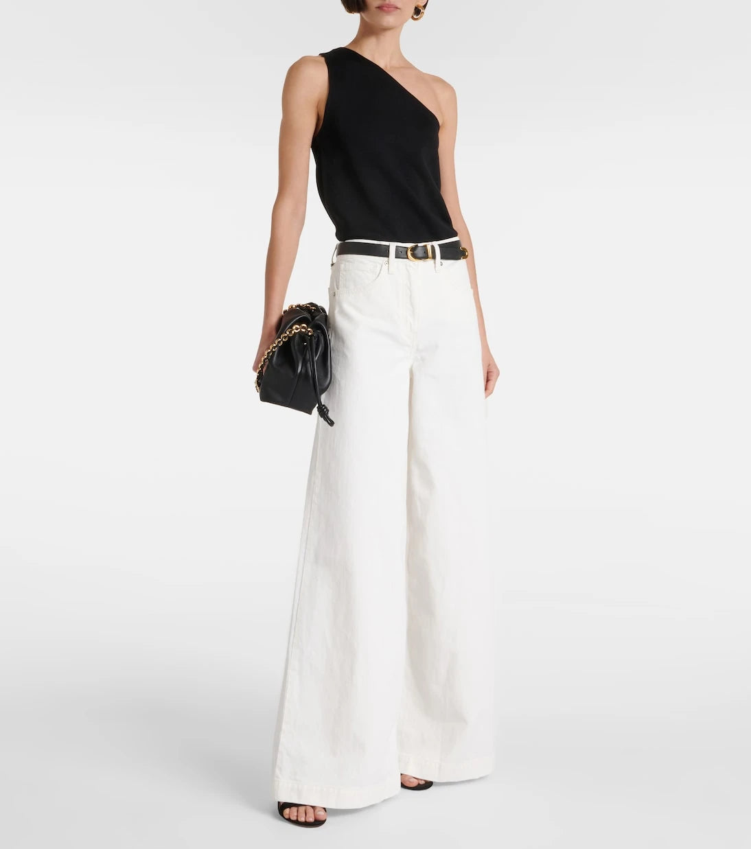 Nili Lotan - Vivianne knitted one-shoulder top