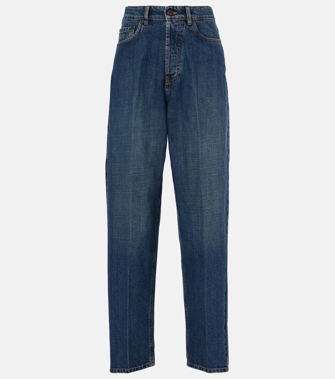 Miu Miu - High-rise boyfriend jeans