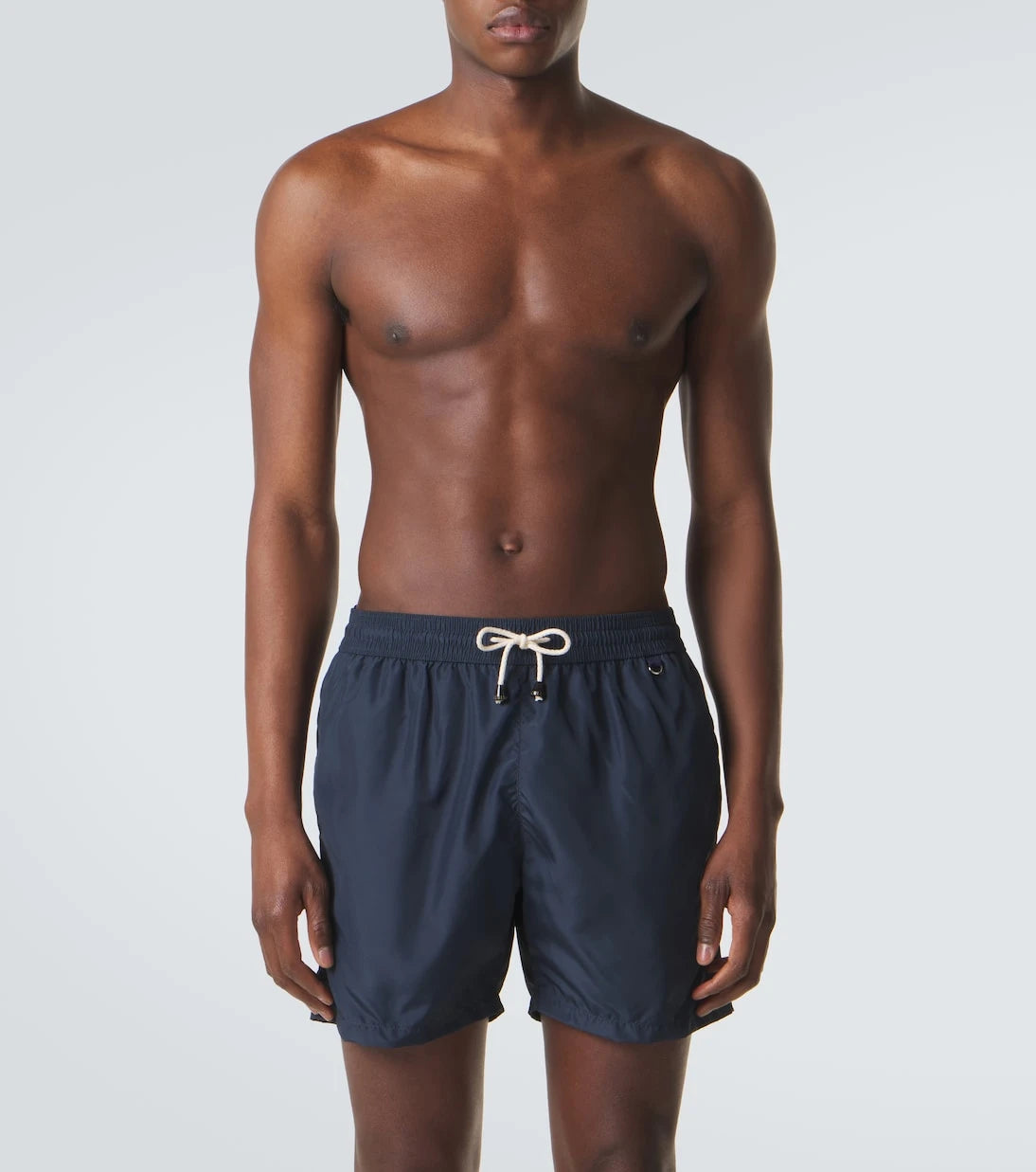 Rubinacci - Satin swim trunks