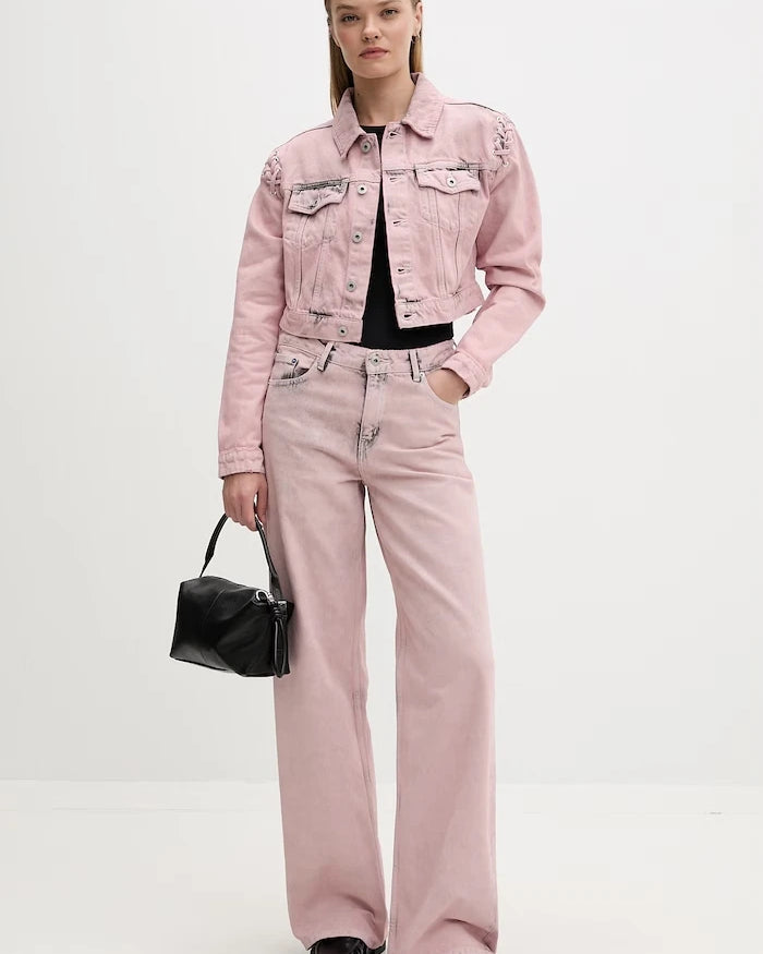 Karl Lagerfeld Jeans Дънково яке дамско от деним