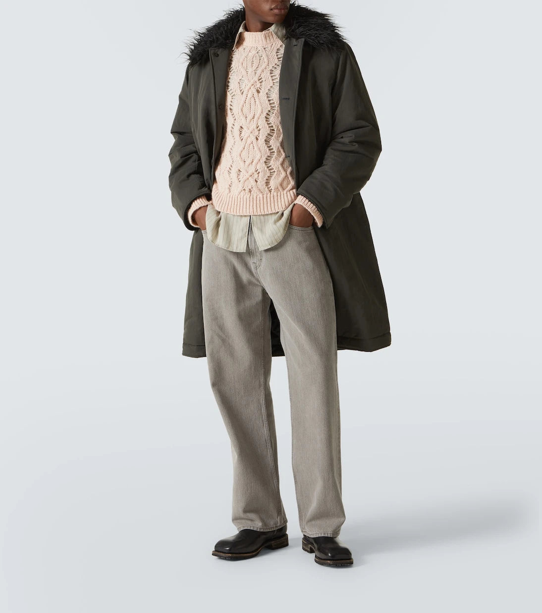 Our Legacy - Cable Sonar Roundneck wool sweater