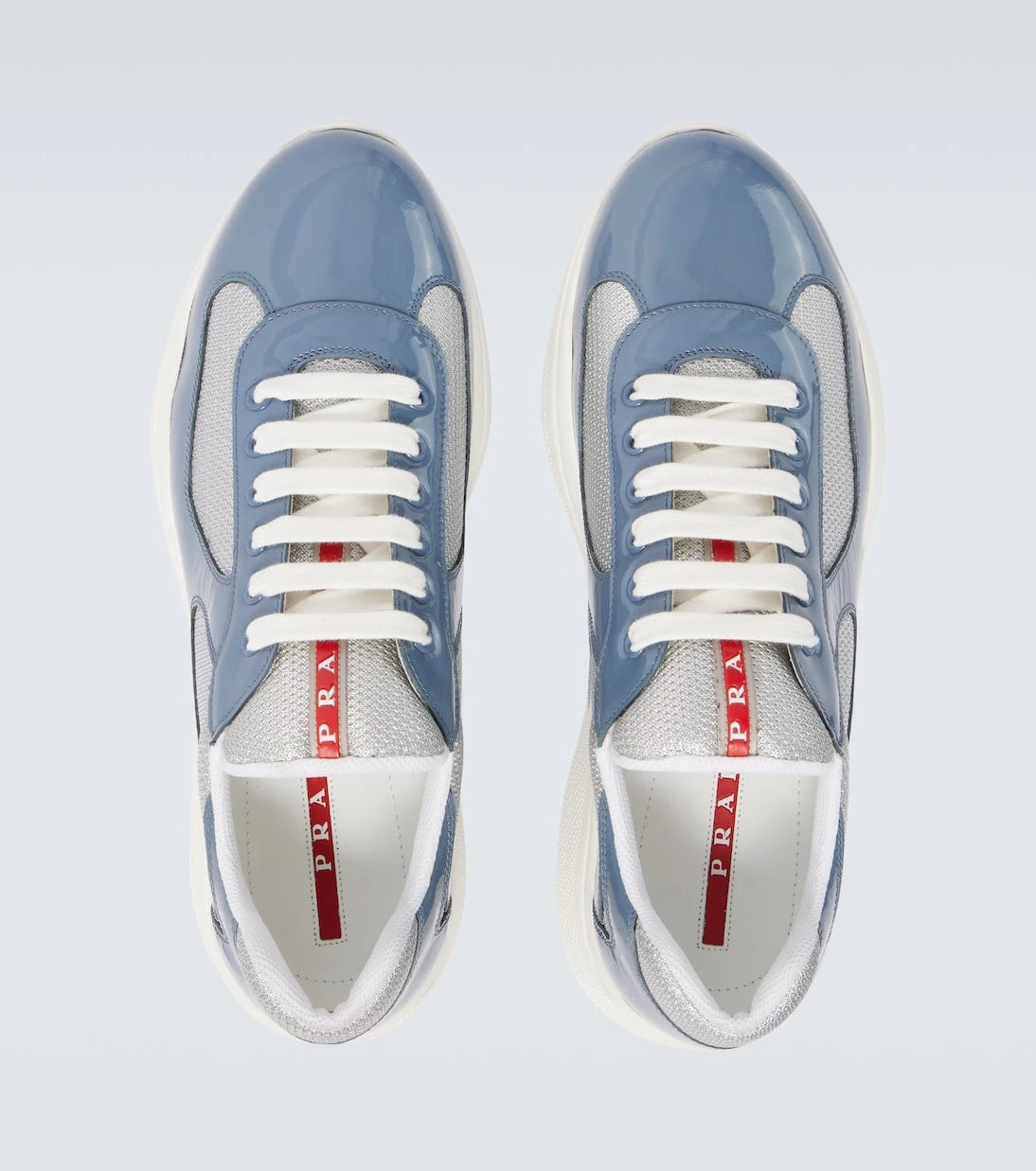 Prada - America's Cup patent leather sneakers
