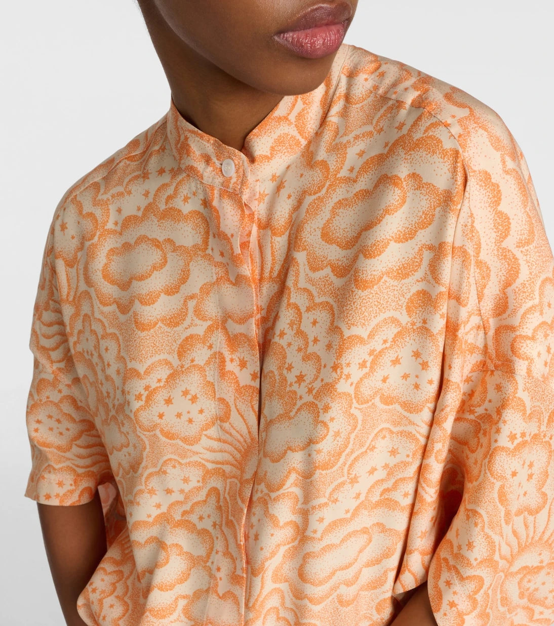 Stella McCartney - Printed silk blouse