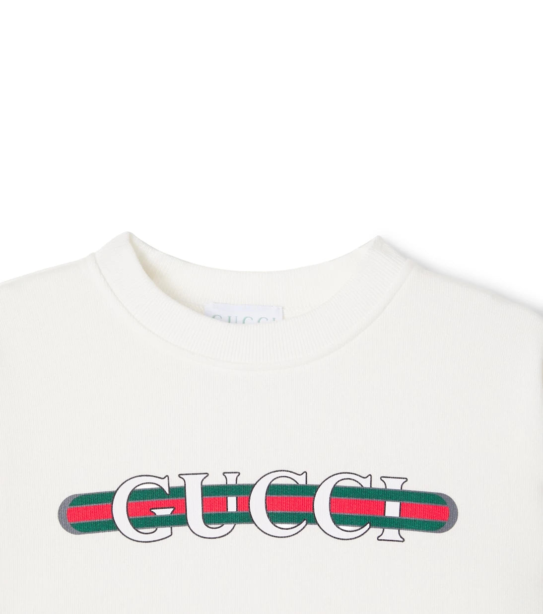 Gucci Kids - سويت شيرت قطني مطبوع