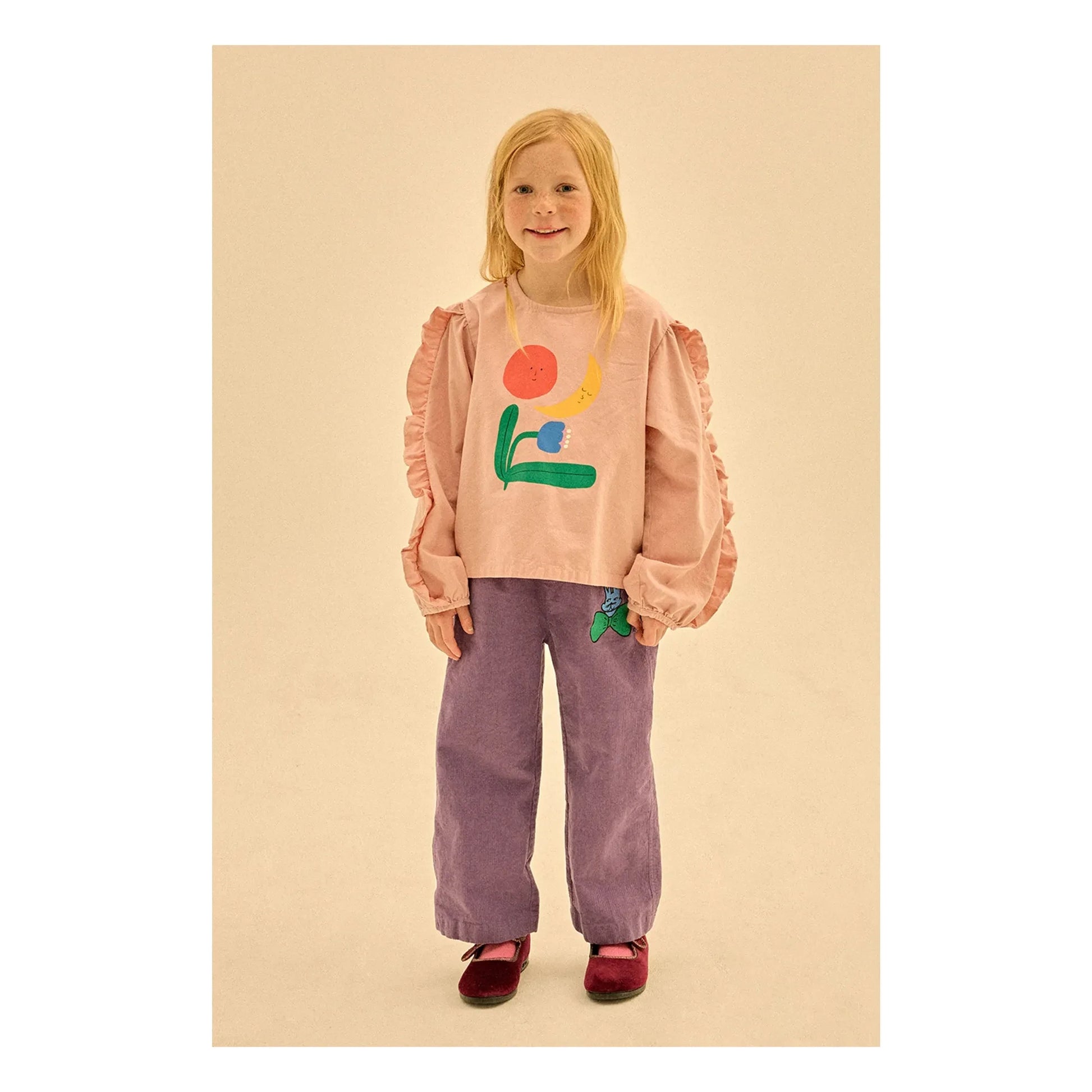 Jelly Mallow - Nature blouse | Pink