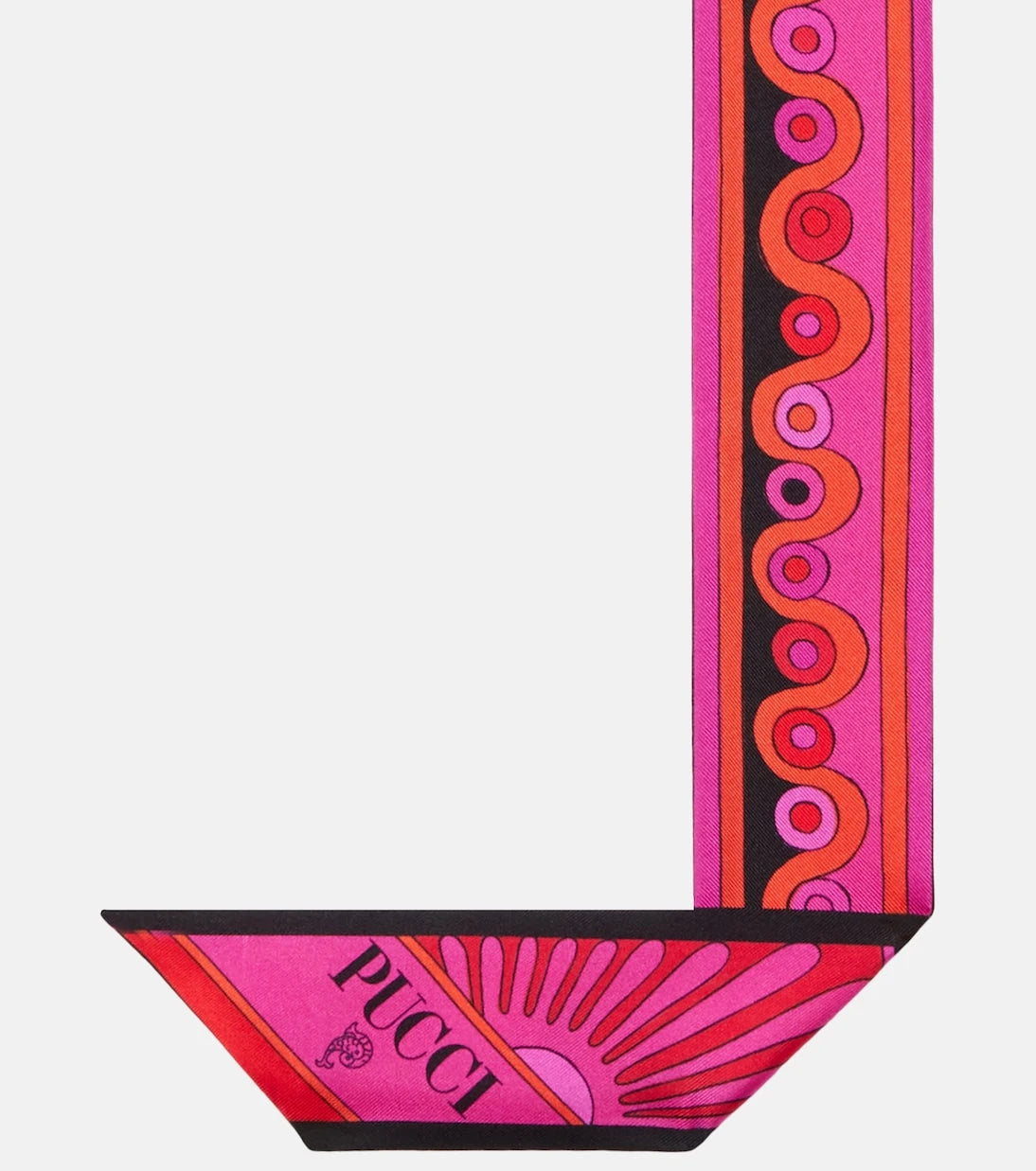 Pucci - Iride silk twill scarf