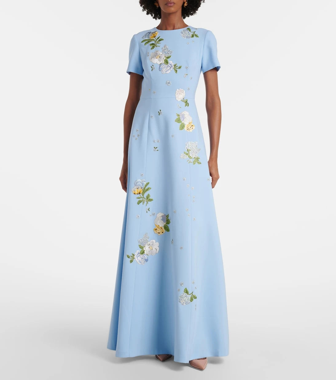 Carolina Herrera - Floral embroidered gown