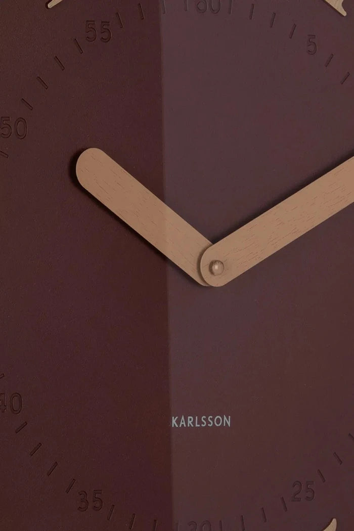 Стенен часовник Karlsson Amena 40 cm