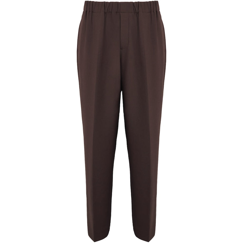 Jersey Wide-Leg Trousers