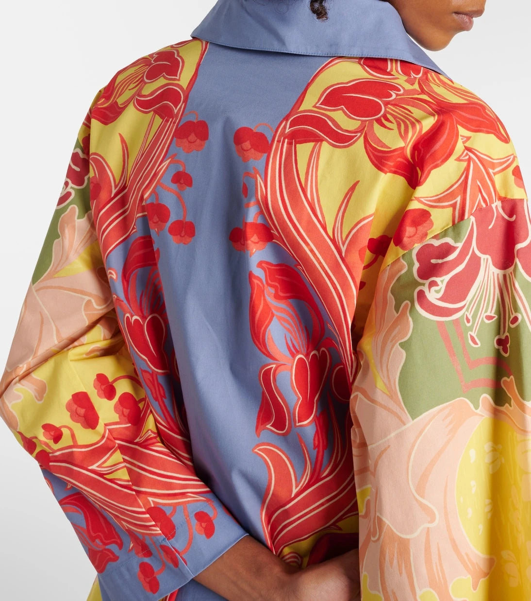 Etro - Printed cotton-blend shirt