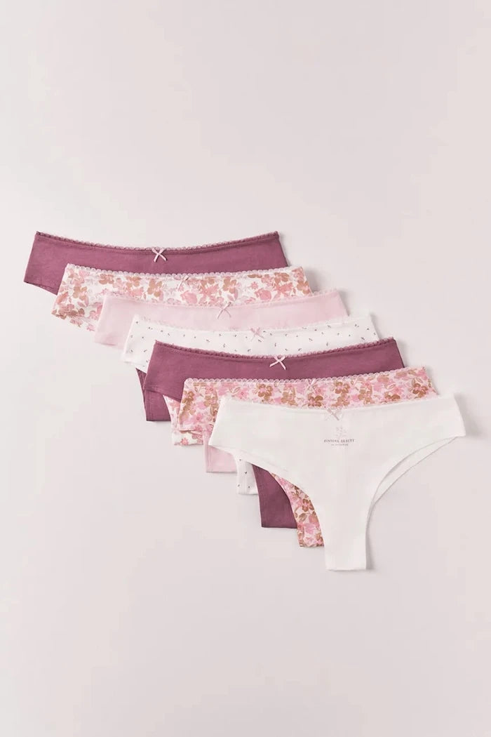 kadınssecret pamuklu kadın bikini 7'li