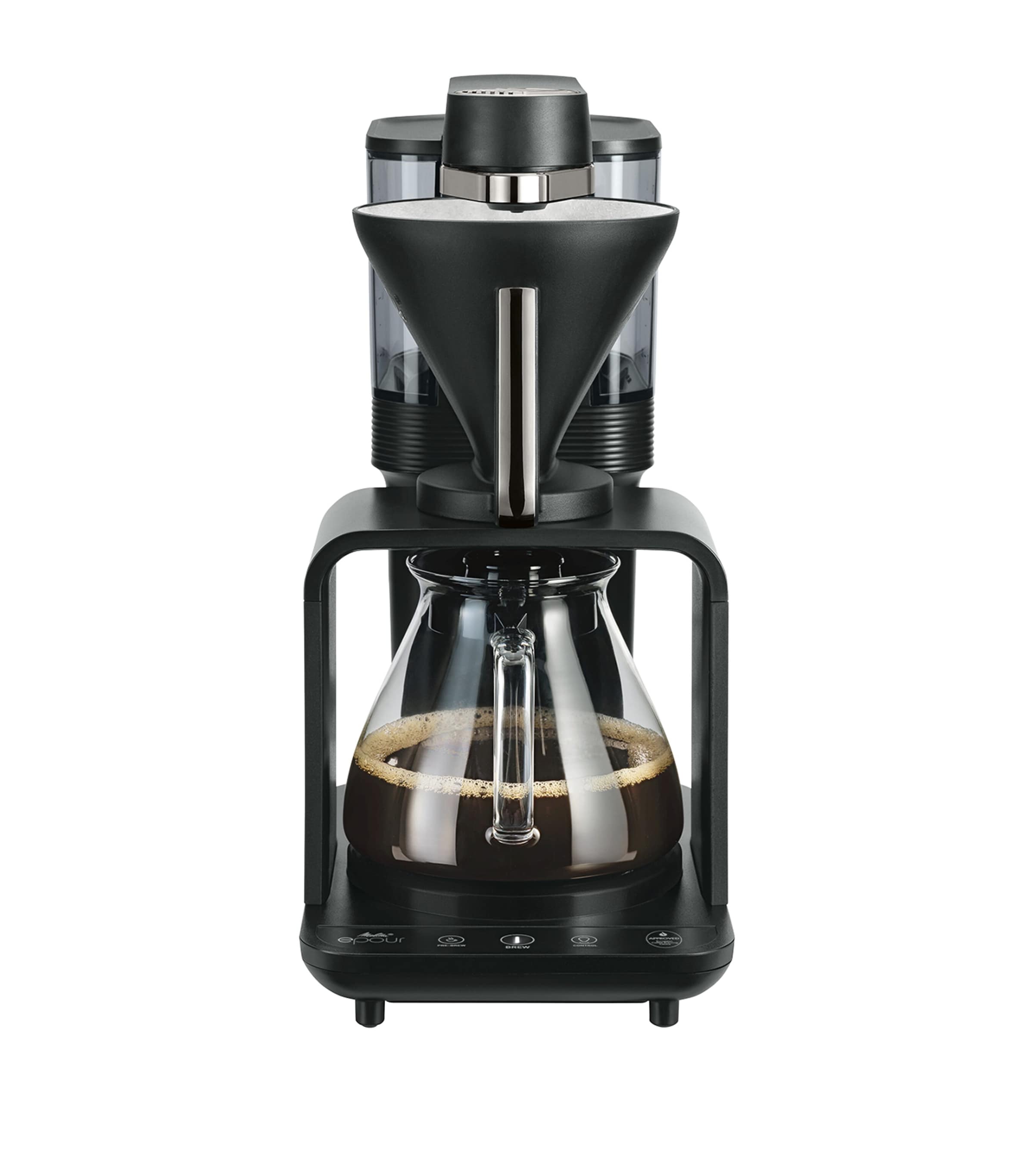 Melitta EPOUR Chrome Coffee Machine